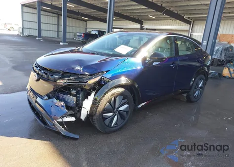 2023 Nissan Ariya Evolve+ z USA, uszkodzony, nr VIN JN1BF0BA6PM405394